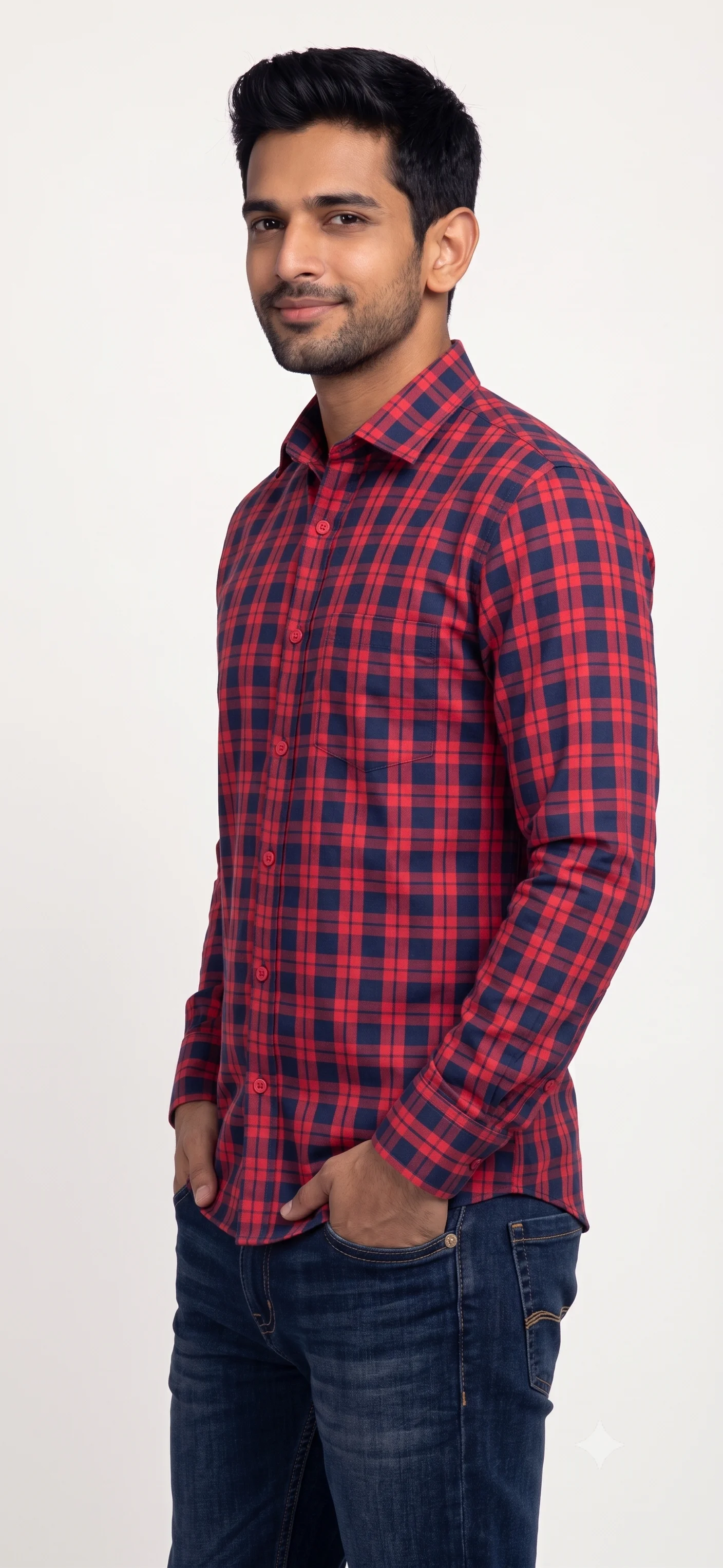 Red Check Shirt